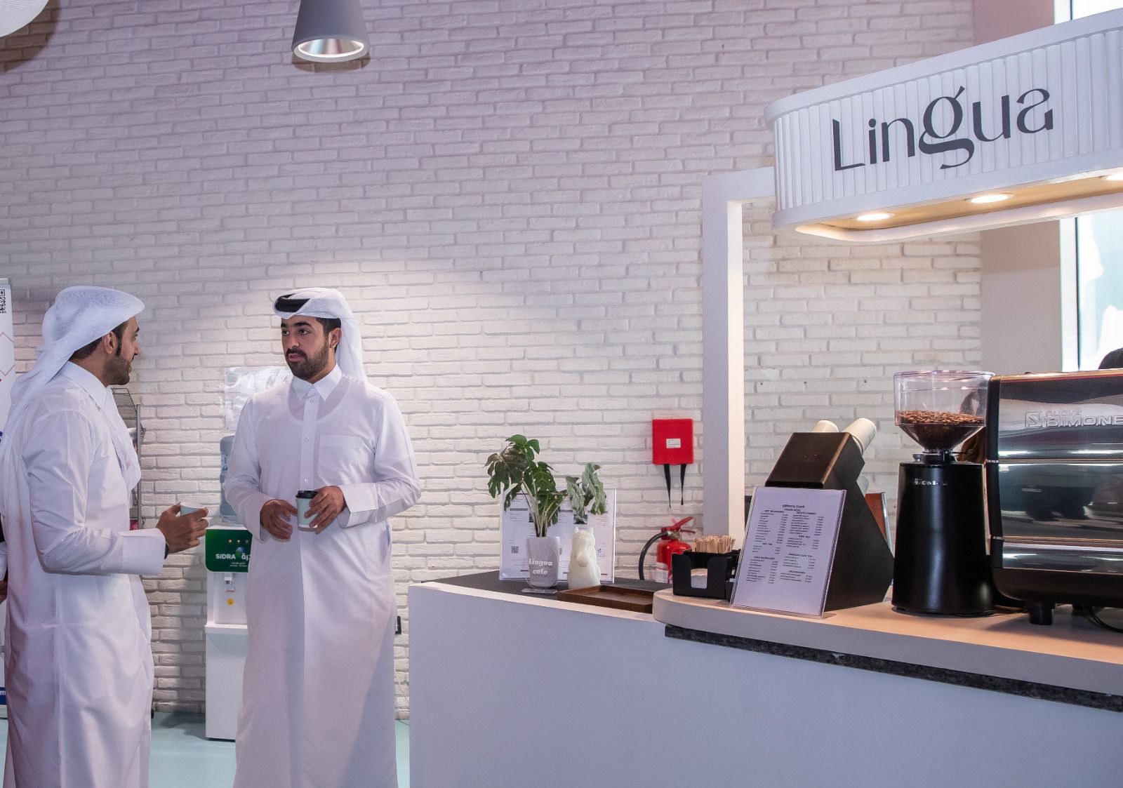افتتاح مشروع Lingua cafe احد مشاريع المحتضنة من نماء