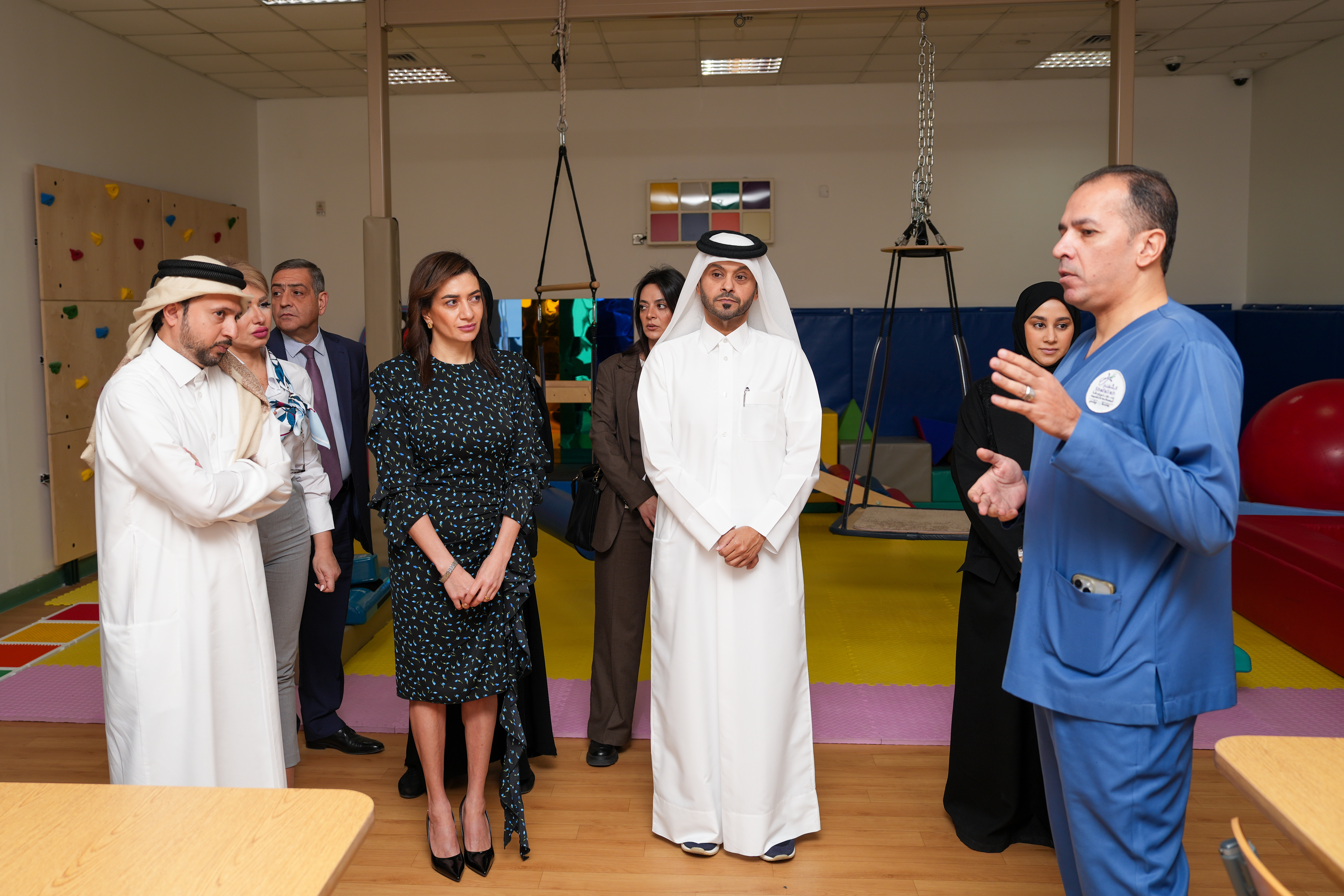 زيارة وفد مؤسسة خطوتي الأرمينية لمركزي الشفلح والنور 