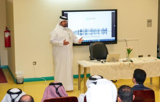 المؤسسة القطرية للعمل الاجتماعي تقدم عرضا تعريفيا لموظفي مؤسسة التعليم فوق الجميع