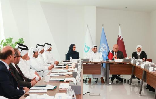 القطرية للعمل الاجتماعي تنظم مائدة مستديرة حول منظومة الأمم المتحدة لحقوق الإنسان بالتعاون مع مركز الأمم المتحدة للتدريب والتوثيق